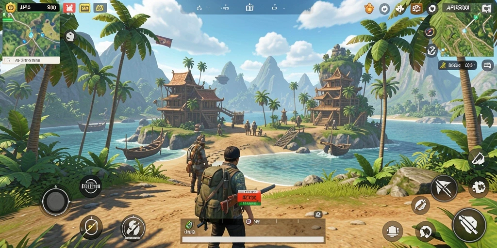 Tampilan gameplay API5000 yang menakjubkan dalam dunia Open World.