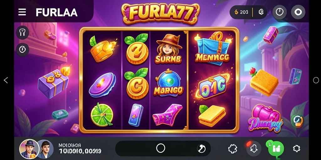 Tampilan gameplay FURLA77 yang penuh warna dan mengasyikkan.