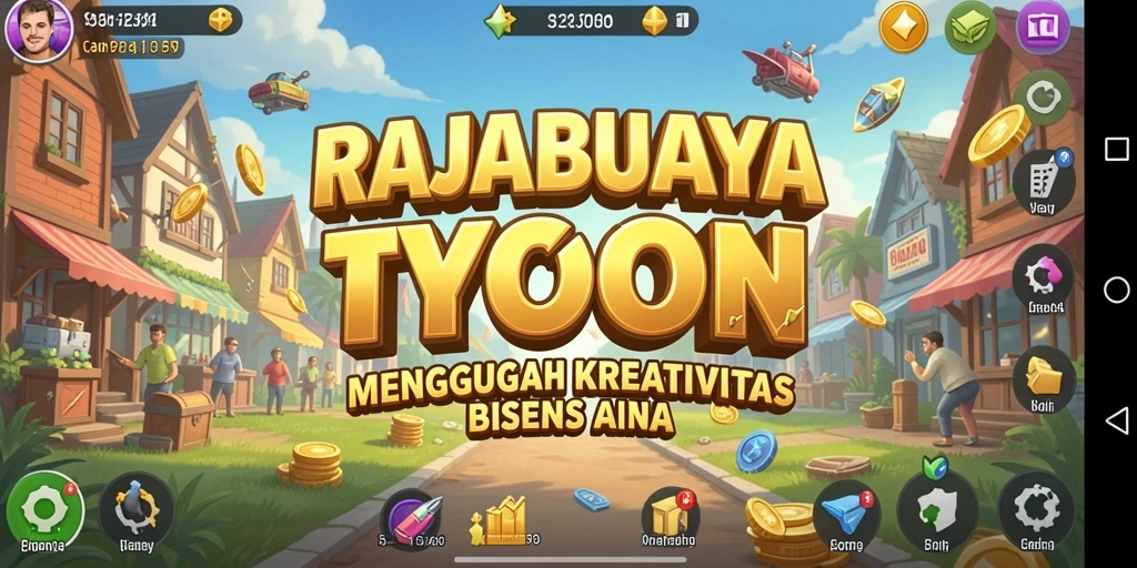 Gameplay menarik RAJABUAYA dengan elemen bisnis yang dalam.