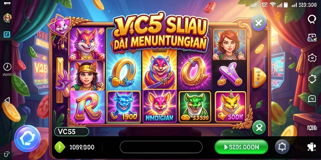 Tampilan gameplay Slot VC5 yang menawan dan menarik perhatian.